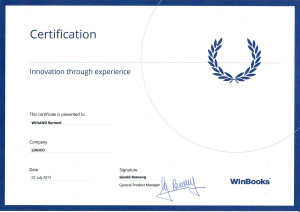 Certifications Winbooks